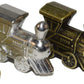 Regal Games - Mexican Train Domino Replacement Metal Marker Trains - for Mexican Train Domino Game - Gold, White Gold, Antique Brass & Gunmetal Black