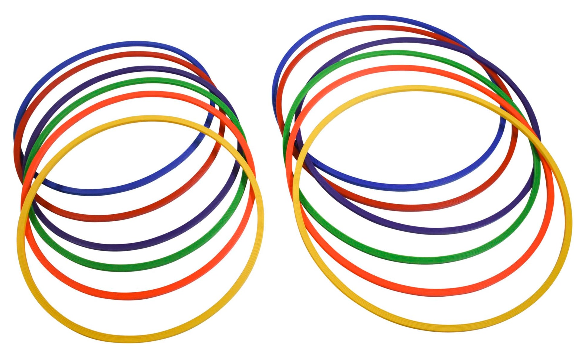 Sportime Dur-O-Hoops, 6 Colors, 24" and 28" Sizes (Set of 12)
