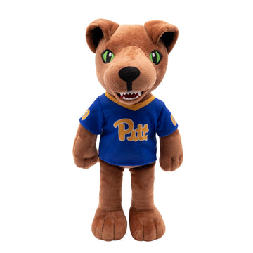 Playtime by Eimmie 14" Pitt Panther Plush Doll - Soft Rag Doll Mascot for College Football Fans, Sports-Themed Plush Figure for Kids, Toddlers