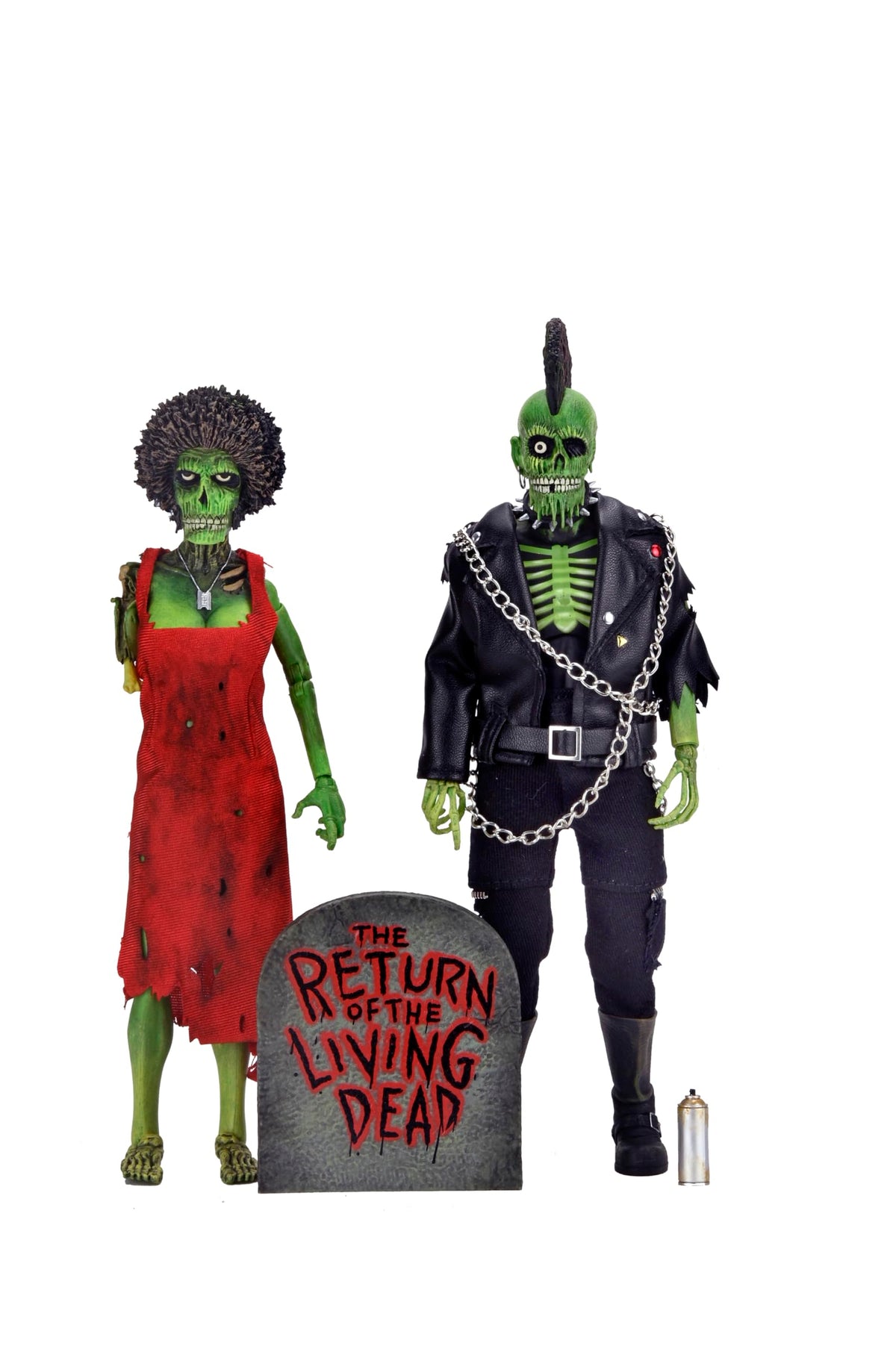 NECA - The Return of the Living Dead Zombie Trash & Suicide Clothed Action Figure Two-Pack
