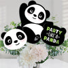Big Dot of Happiness Party Like a Panda Bear - Baby Shower, Birthday Party Centerpiece Sticks - Table Toppers - Set of 15