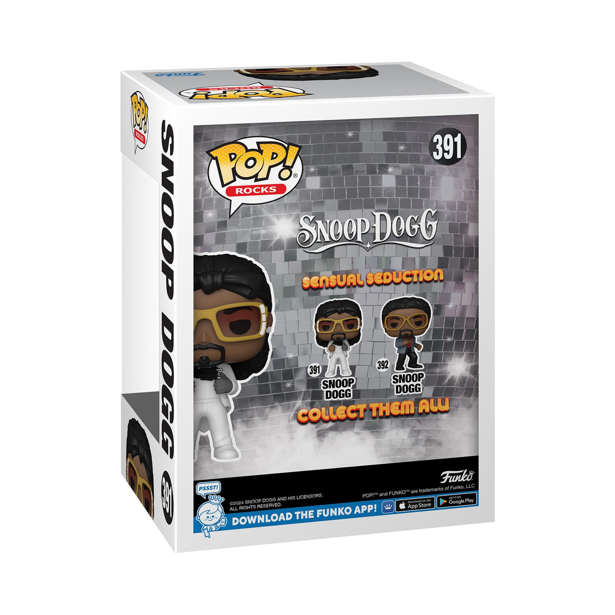 Funko POP! Rocks: Snoop Dogg - Sensual Seduction - Collectable Vinyl Figure - Gift Idea - Official Merchandise - for Kids & Adults - Music Fans