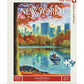 New York Puzzle Company - New Yorker Central Park Row - 500 Piece Jigsaw Puzzle for Adults by Eric Drooker
