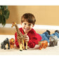 Learning Resources Jumbo Animals Including Pets, Jungle Animals, Farm Animals and Ocean Animals - 24 Pieces