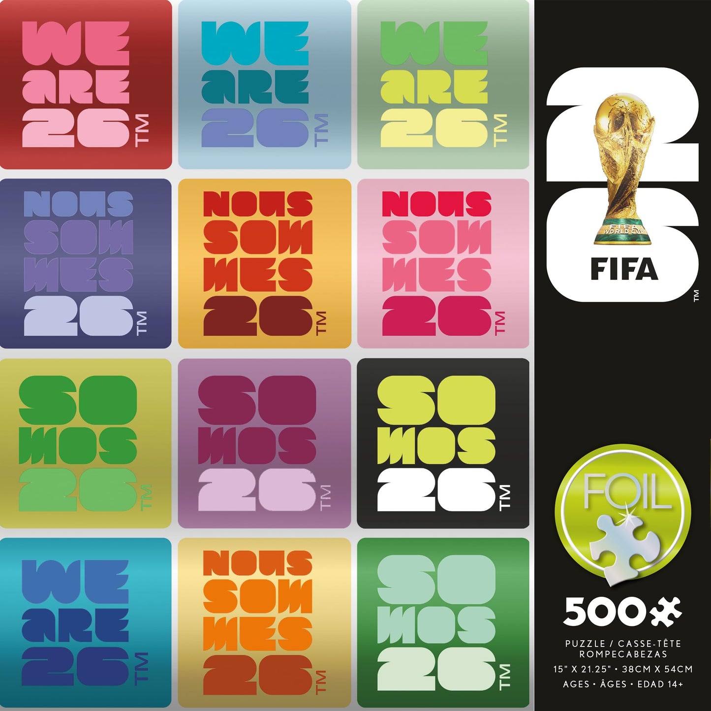 Ceaco - FIFA World Cup - 500 Piece Jigsaw Puzzle for Adults