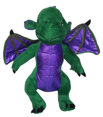 Cuddly Soft 16 inch Stuffed Green Dragon...We Stuff 'em...You Love 'em!