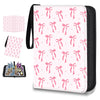 Card Binder for Girls Gifts 4 Pocket with 50 Sleeves 400 Cards Collectible Trading Binder Case Cute Album Holder Game sports collector supplier