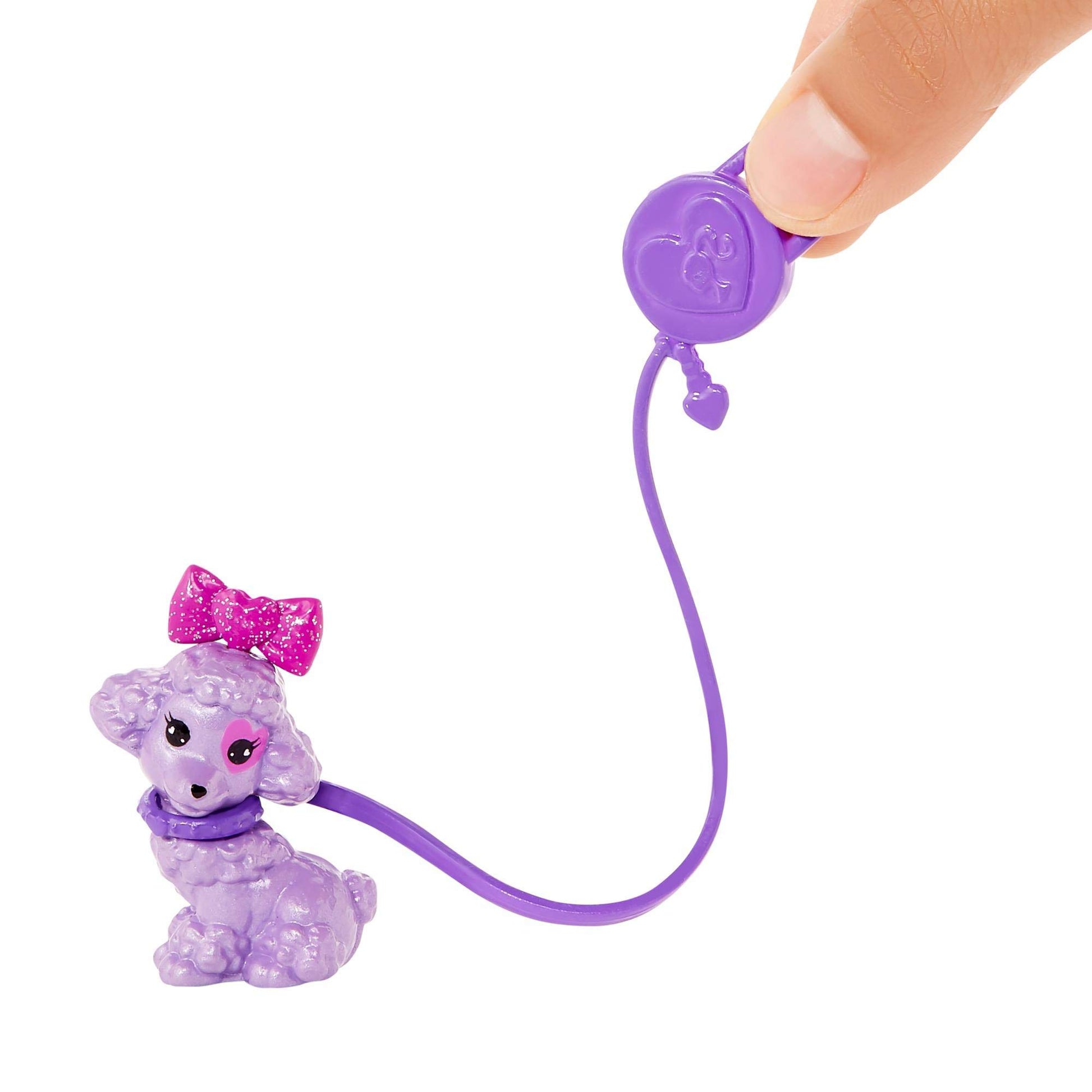 Barbie Colour Reveal Pet Set in Diamond-Shaped Case with 5 Surprises