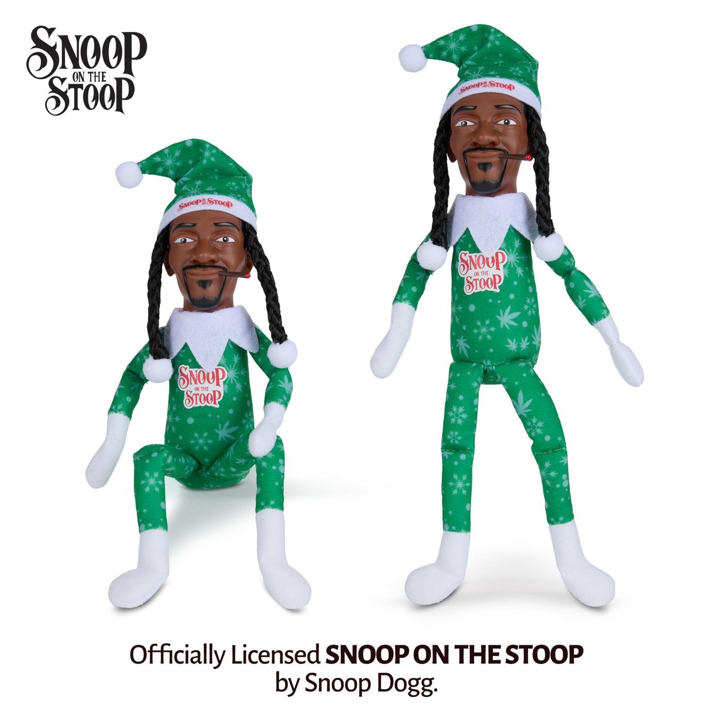 Snoop Dogg Snoop on The Stoop Christmas, 12” Small Shelf Décor