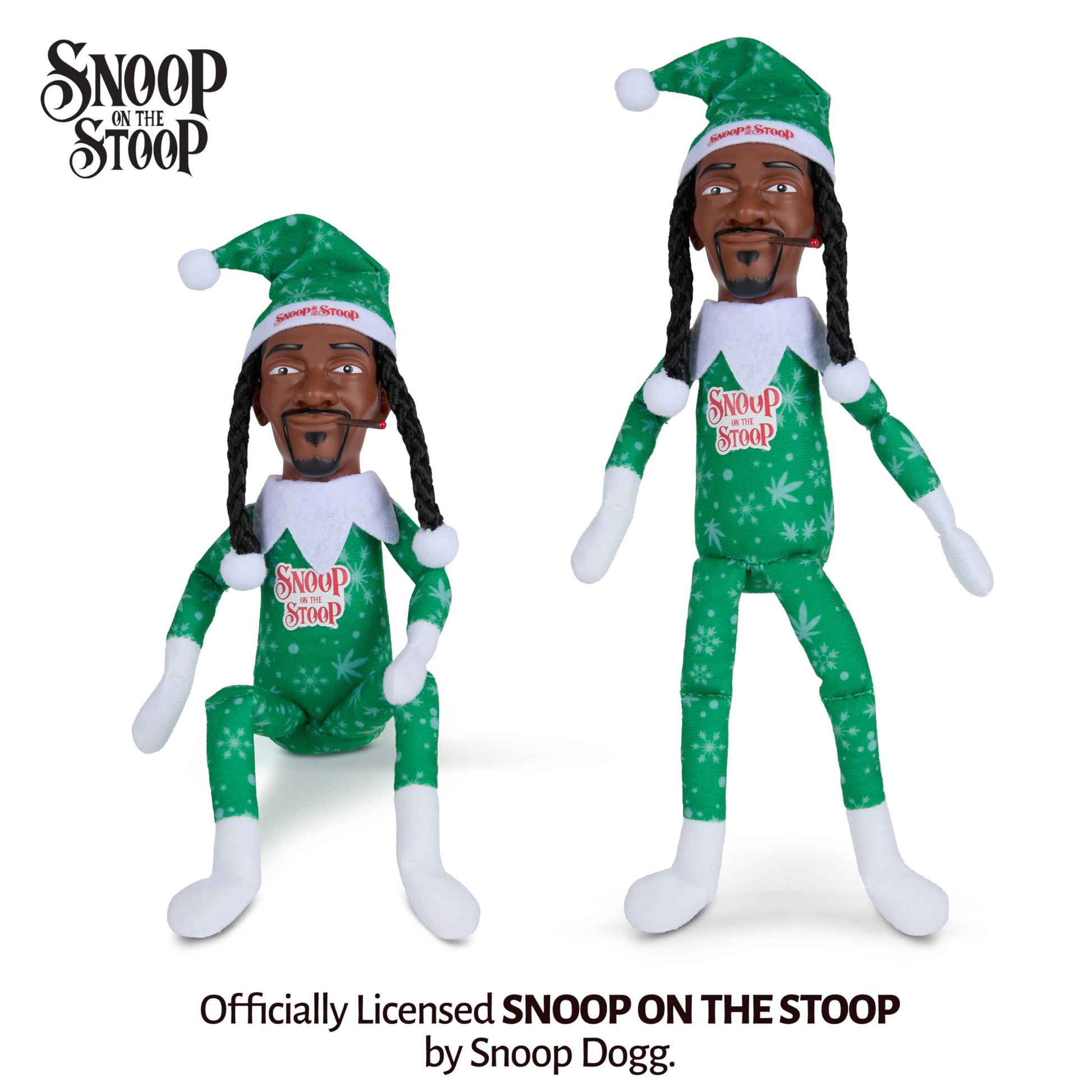 Snoop Dogg Snoop on The Stoop Christmas, 12” Small Shelf Décor