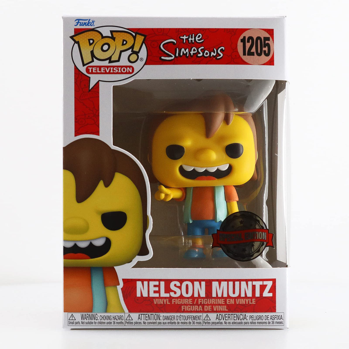 Funko POP! Animation: Simpsons - Nelson - The Simpsons - Collectible Vinyl Figure - Gift Idea - Official Products - Toys for Kids and Adults - TV Fans
