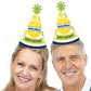 Big Dot of Happiness Let’s Rally - Pickleball - Cone Happy Birthday Party Hats for Kids and Adults - Set of 8 (Standard Size)