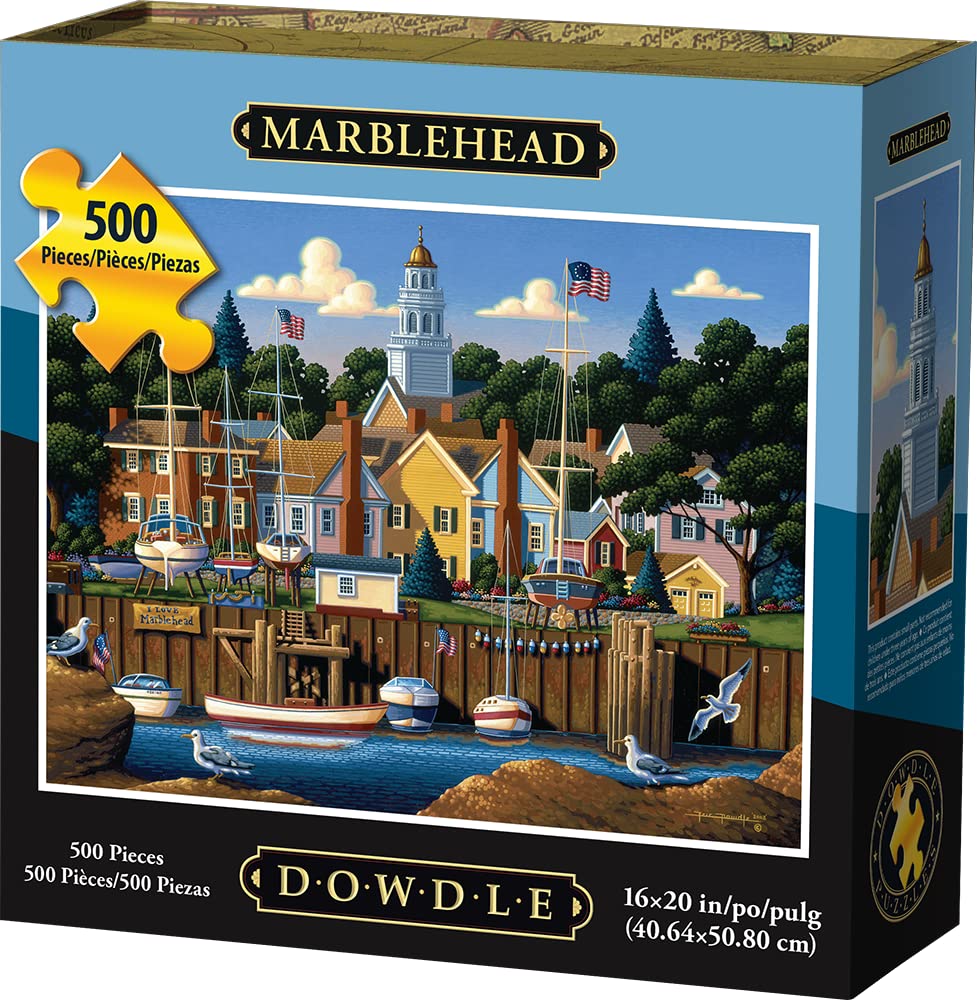 Dowdle Jigsaw Puzzle - Marblehead - 500 Piece