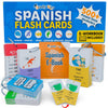 500+ Spanish Vocabulary Flash Cards for Adults & Kids Ages 15+ - Verb Conjugation, Nouns, Adjectives & Phrases to Learn Spanish for Adult Beginners