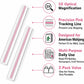 Mahjong Line Reader, Magnifying Ruler with Guiding Line, Clear Acrylic Mahjong Card Line Finder for American Mahjong Cards, Essential Mahjong