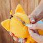 Sonic the Hedgehog 8-Inch Tails Character Plush Toy | Kawaii Cute Soft Stuffed Animals, Kids Room Decor Essentials
