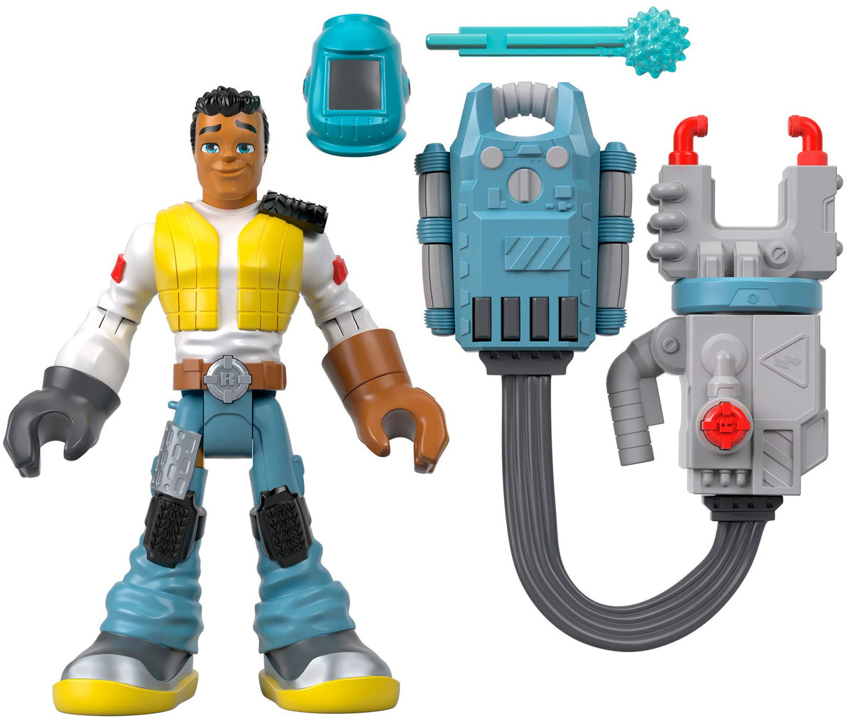 Fisher-Price Rescue Heroes Carlos Kitbash, Multi, (Model: GFW62)
