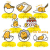 8 Pcs Lazy Egg Birthday Party Decoration, Egg Theme Honeycomb Centerpieces 3D Double Sided Table Decorations, Photo Booth Props for kids Birthday