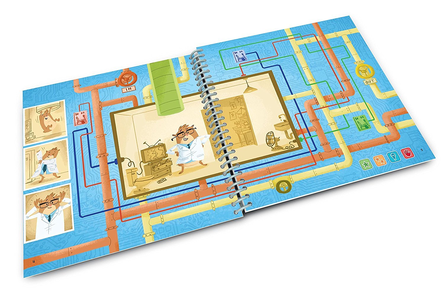 LeapFrog LeapStart 1st Grade Activity Book: STEM (Science, Technology, Engineering, Math) and Problem Solving
