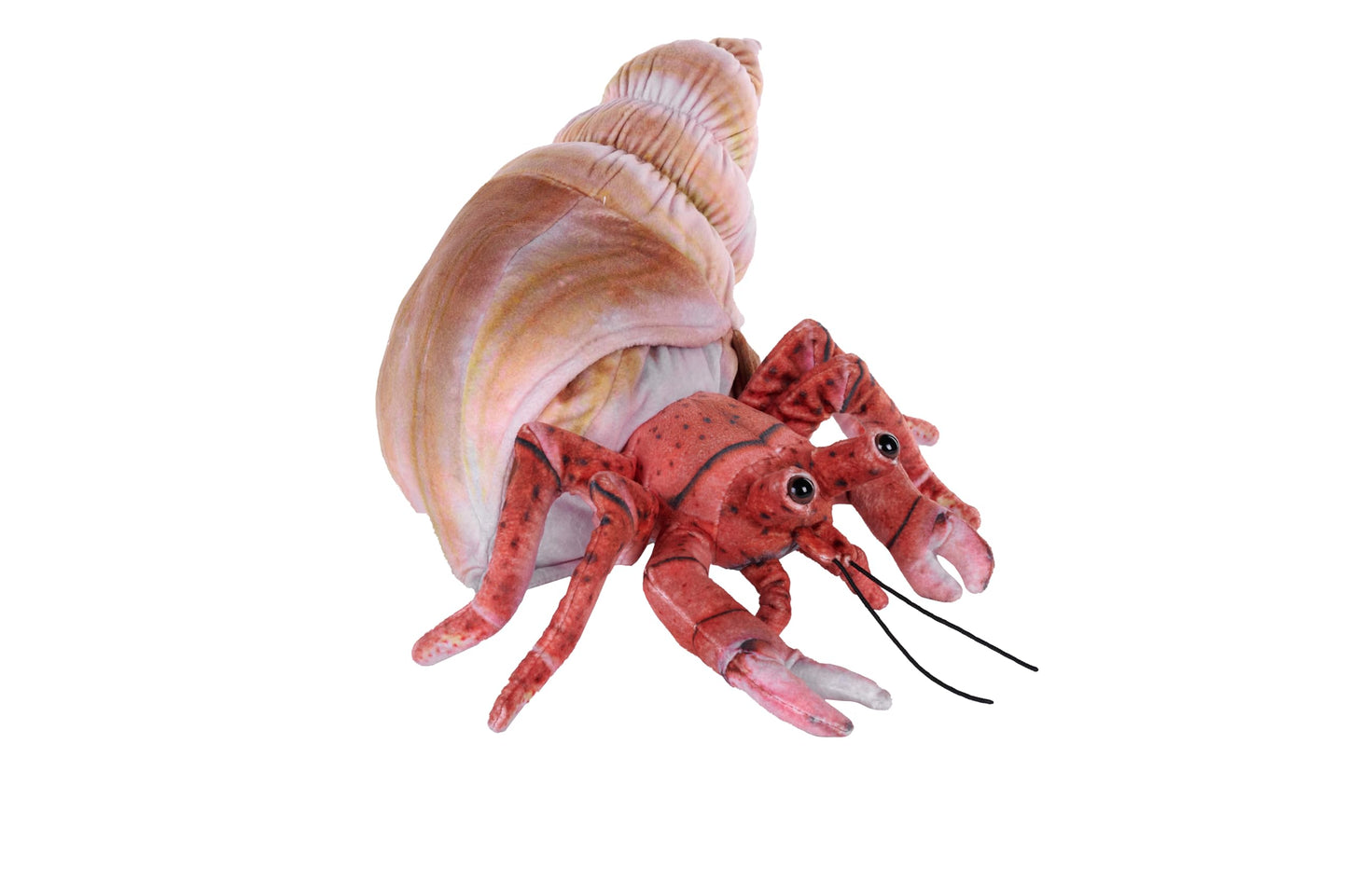 Wild Republic Living Earth Hermit Crab Stuffed Animal - 12"