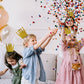 HOKPA Gold Crown Hats, 12Pcs Mini Birthday Hats Party Crown Hats Caps for Kids Birthday Wedding Anniversary Celebration Decoration