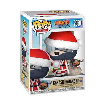 Funko Pop! Plus: Naruto Shippuden - Kakashi Hatake with Pakkun - Holiday - Collectable Vinyl Figure - Gift Idea - Official Merchandise - Toys for Kids