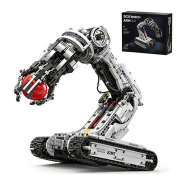 MOQIDI Remote Control Technic Robotic Arm Building Set,Coding for Boys 8-12