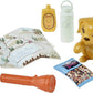 Barbie Hiking Doll Set, Brunette with Puppy & 9 Accessories Including Backpack Pet Carrier, Map, Camera & More
