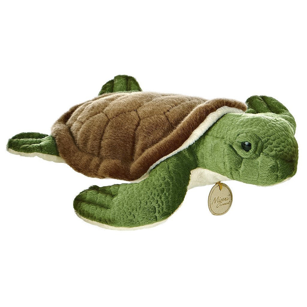 Aurora Miyoni 10" Sea Turtle Realistic Stuffed Animal