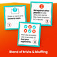 Tipsy Chicken Tiki Knockout: Bluff Your Way to Victory - Team Building & Party Board Games - Bluffing Trivia Game for Friends & Family Game Night