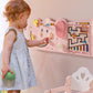 ROBUD Elephant Montessori Busy Board, 12-in-1 Activity Wall Busy Board, Montessori Sensory Wall Panel for Boys & Girls, Toddler Learning Activity