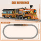 Mould King 12046 Train Building Set, 1954 PCS Remote & App Controlled Model Train Sets with Tracks, Steampunk Train Building Block Kits, Collectible