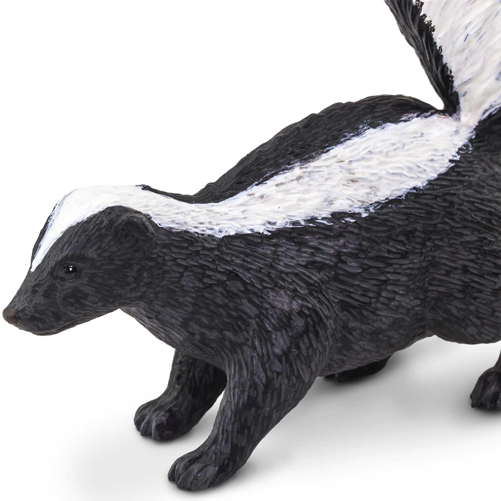 Safari Ltd. Striped Skunk Figurine - Realistic 2.5" Plastic Model Figure - Educational Toy for Boys, Girls & Kids Ages 3+