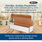 BCW Single Row Gaming Card Storage Box - 2ct | 1000 Count Card Holder Box | Corrugated Paper Cardboard Holder | Card Storage Box For Bulk CCG Card