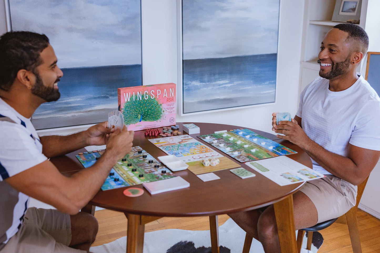 Stonemaier Games: Wingspan Asia by Elizabeth Hargrave | Standalone Game or Expansion to Wingspan | A Relaxing Game About Collecting Birds | Add