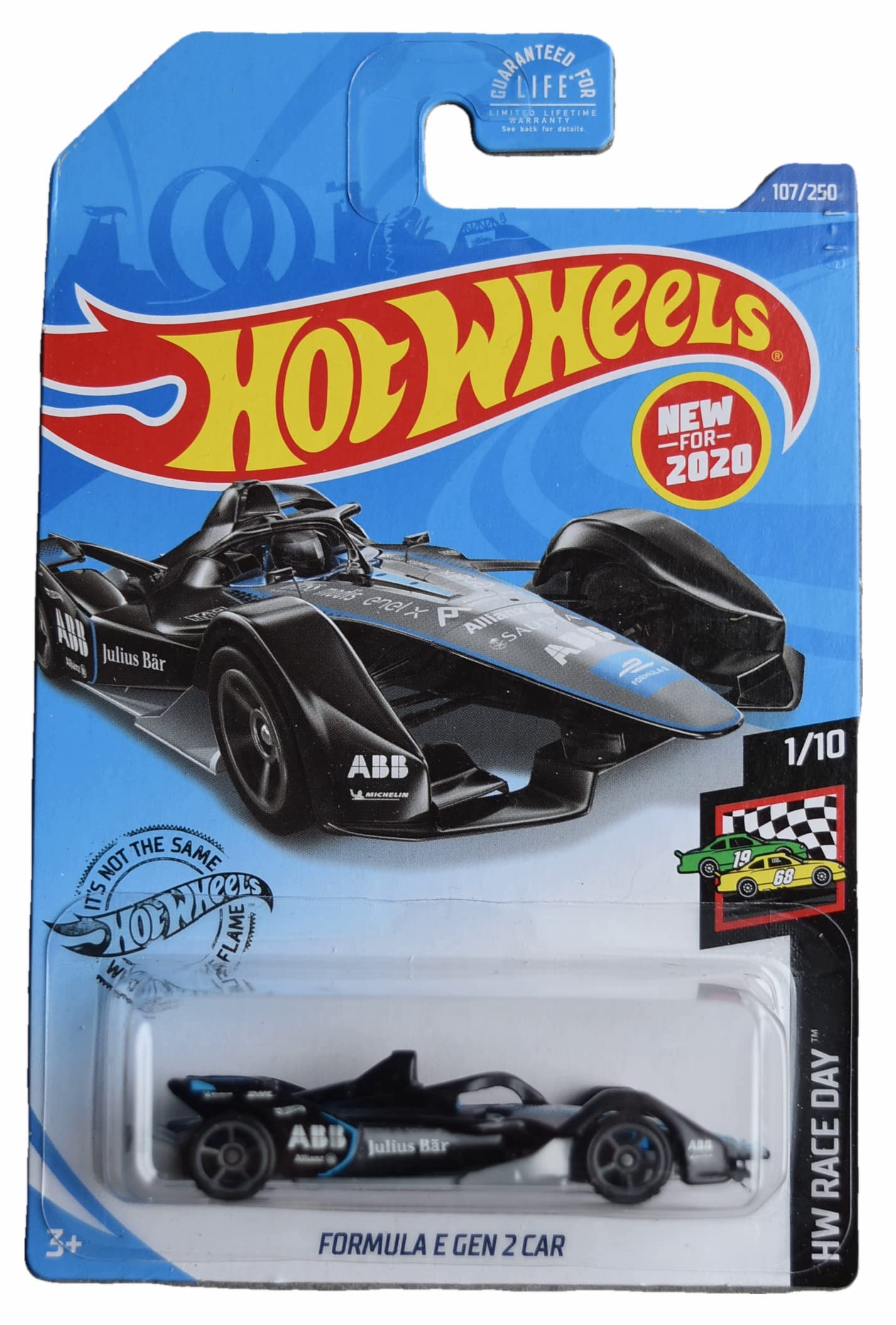 Hot Wheels 2020 Hw Race Day Formula E Gen 2 Car, Black 107/250