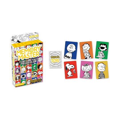 Aquarius Peanuts 75th Memory Master Card Game - Fun Family Party Game for Kids, Teens & Adults - Entertaining Game Night Gift - Officially Licensed