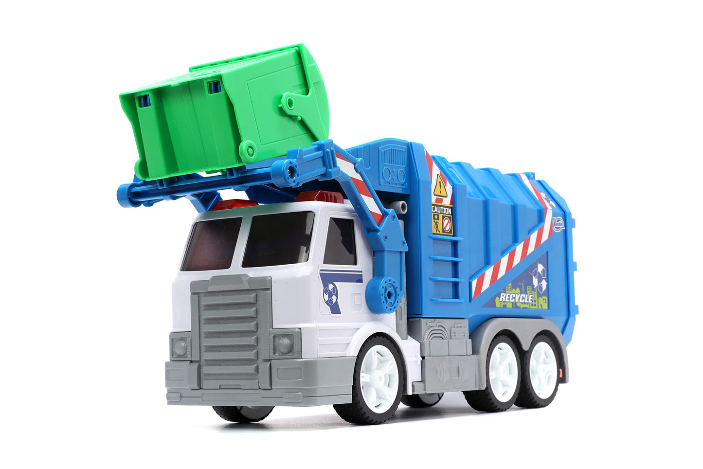 Jada Just Trucks Garbage Truck, Toys for Kids and Adults