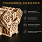 LENAOBEN W12 Engine Model Kit (1400+ Pieces) 3D Wooden Puzzle for Adults, Recreates Real Mechanical Movement Logic, Assembly Model Kit, Challenging