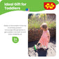 Bigjigs Toys Children's Long Handled Gardening Brush with Wood Handle