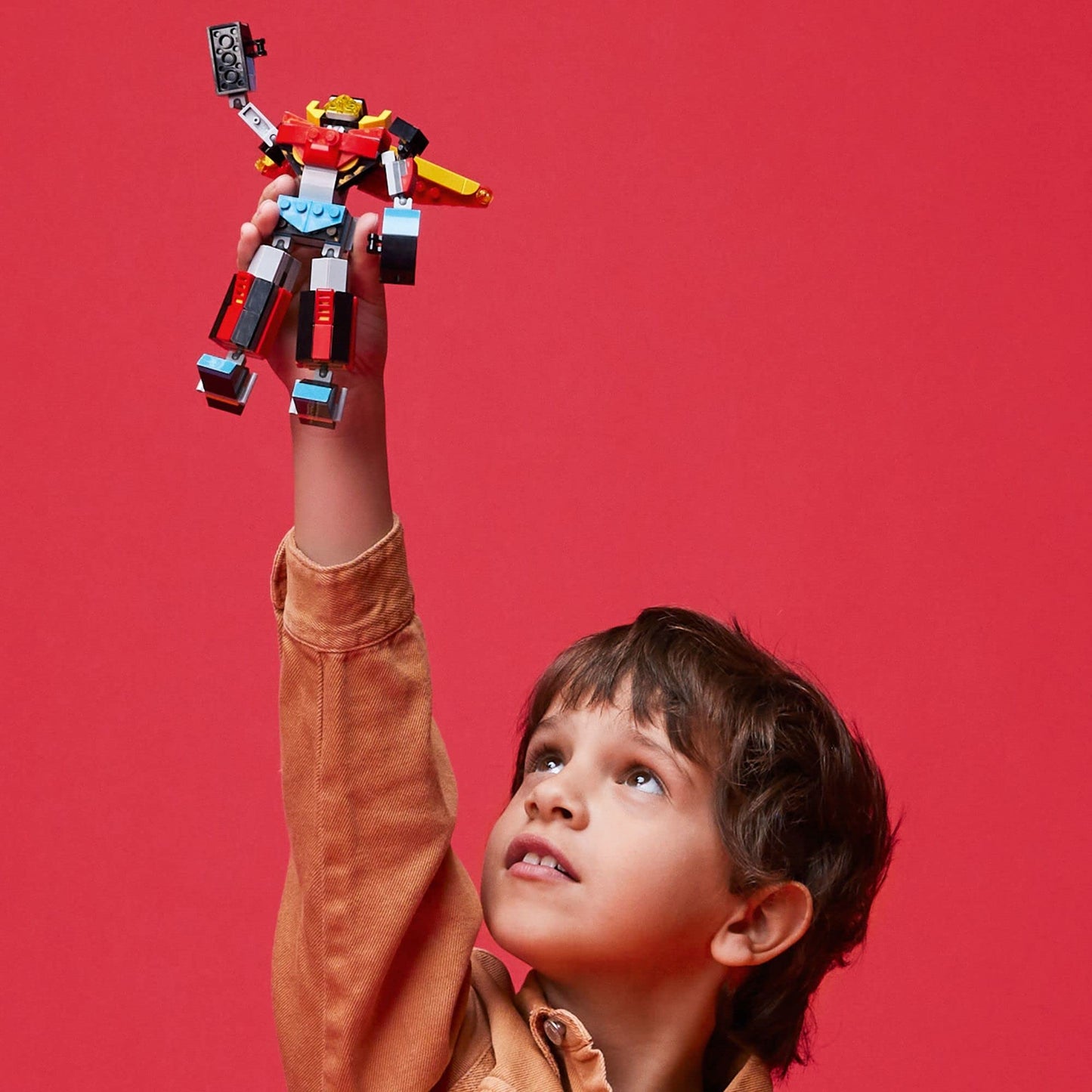 LEGO Creator 3 in 1 Super Robot Building Kit, Kids Can Build a Toy Robot or a Toy Dragon, or a Model Jet Plane, Makes a Creative Gift for Kids, Boys,
