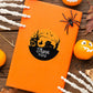 Andaz Press Halloween Thank You Stickers 2 Inch Round 40 Bulk Pack Flying Witch Happy Halloween Stickers Labels for Treat Goodie Treats Halloween