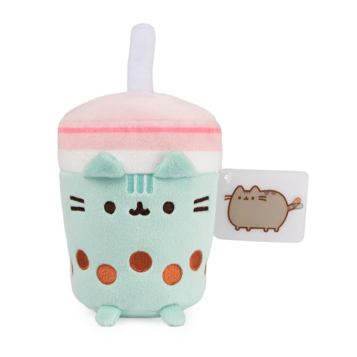 GUND Pusheen Boba Tea Sip 6-Inch Plush Toy for Ages 8+