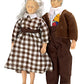 Melody Jane Dollhouse Miniature Modern People Grandma and Grandad 1:12 Grandparents