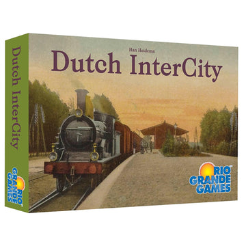 Rio Grande Games Dutch Intercity Strategy Board Game, 3-6 Players, Train Railroad Investment & Building, Ages 12+