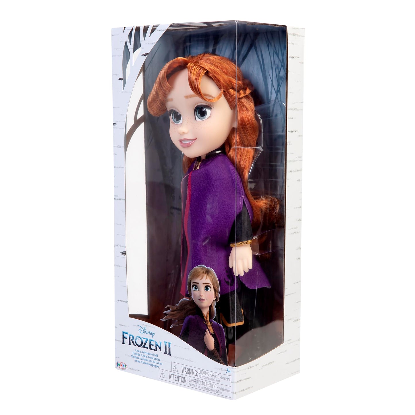 Disney Frozen 2 Anna Travel Doll 14 Inches Tall
