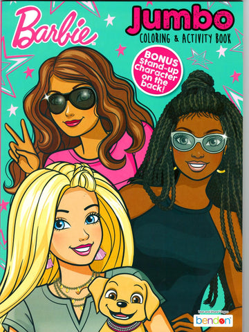Bendon Barbie Coloring and Activity Book Set for Kids Toddlers - Set of 2 Books with Stickers and More