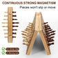 Magnetic Chess Set for Adults & Kids, 15.4 inch Wooden Folding Chess Boards, Handcrafted Portable Travel Chess Game with Pieces Storage Slots, 2 Extra