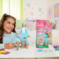 Barbie Cutie Reveal Doll & Accessories with Animal Costume & 10 Surprises Including Color Change, Teddy Bear as Dolphin in Costume-Themed Series