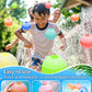 Reusable Water Balloons, Quick Fill Self-Sealing Water Bomb Balloons, Refillable Silicone Water Splash Ball with Mesh Bag for Kids Summer